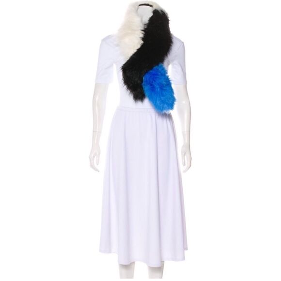 Charlotte Simone Fax Fur Stole Scarf (F2) - Picture 3 of 6